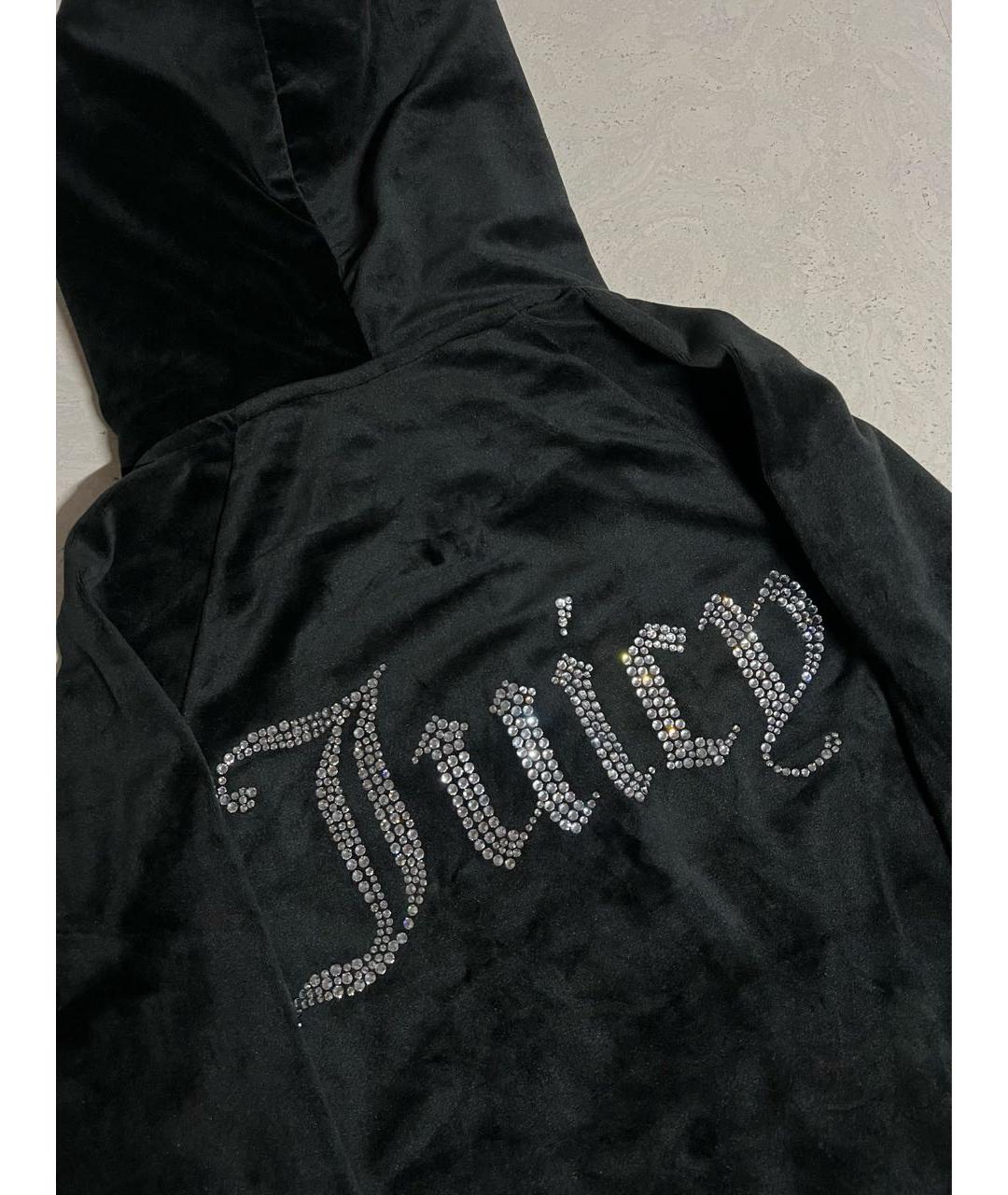 JUICY COUTURE Черный велюровый спортивные костюмы, фото 5