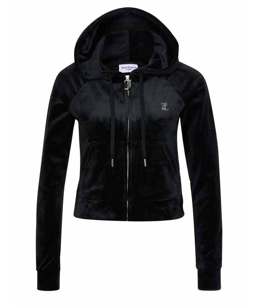 JUICY COUTURE Черный велюровый спортивные костюмы, фото 1