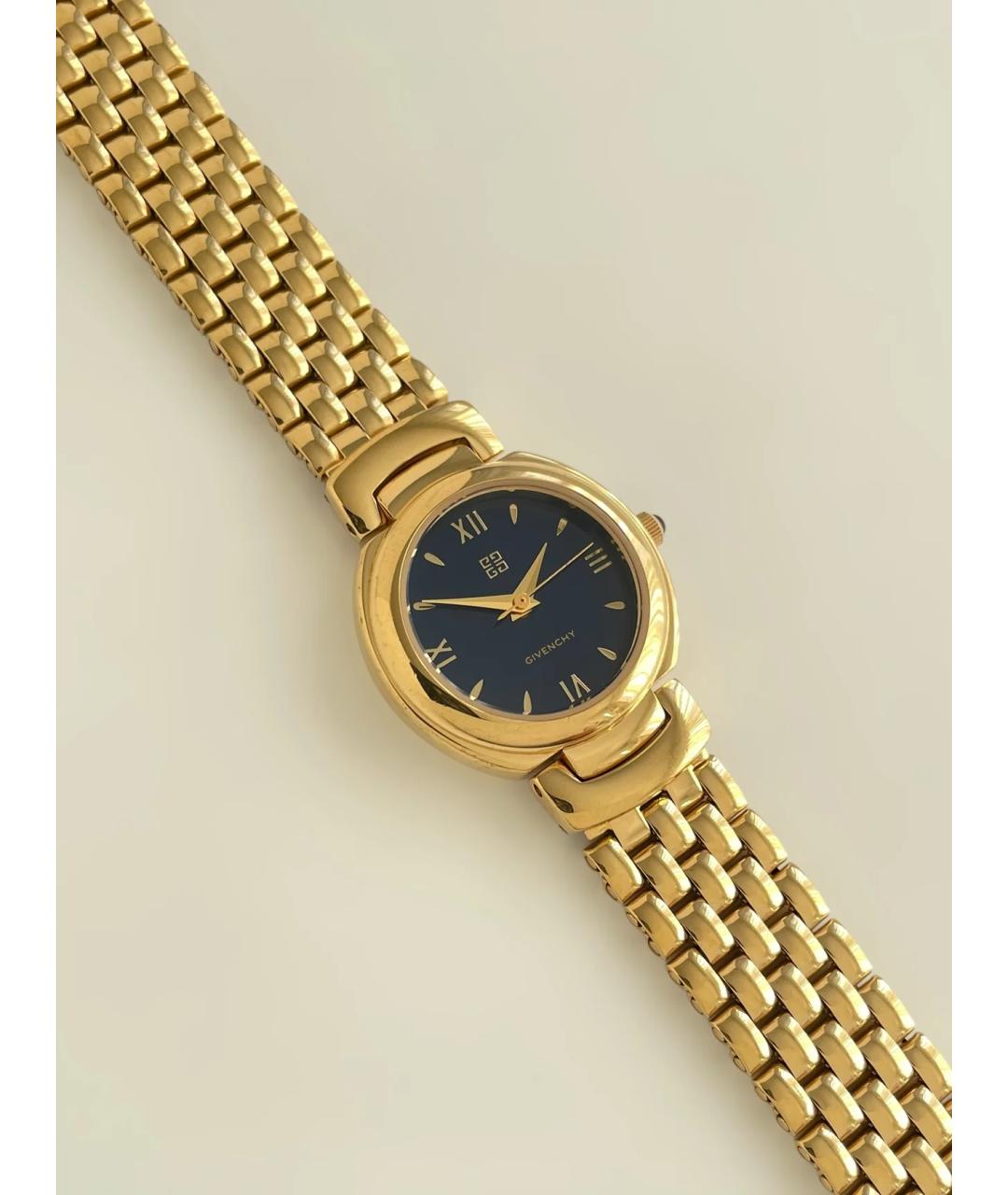 GIVENCHY Золотые позолоченные часы, фото 2