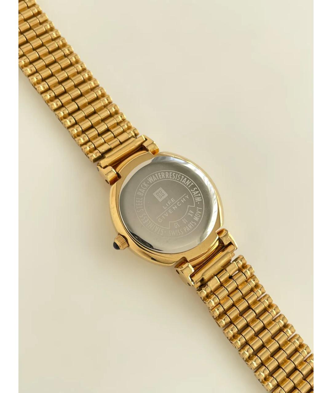 GIVENCHY Золотые позолоченные часы, фото 4