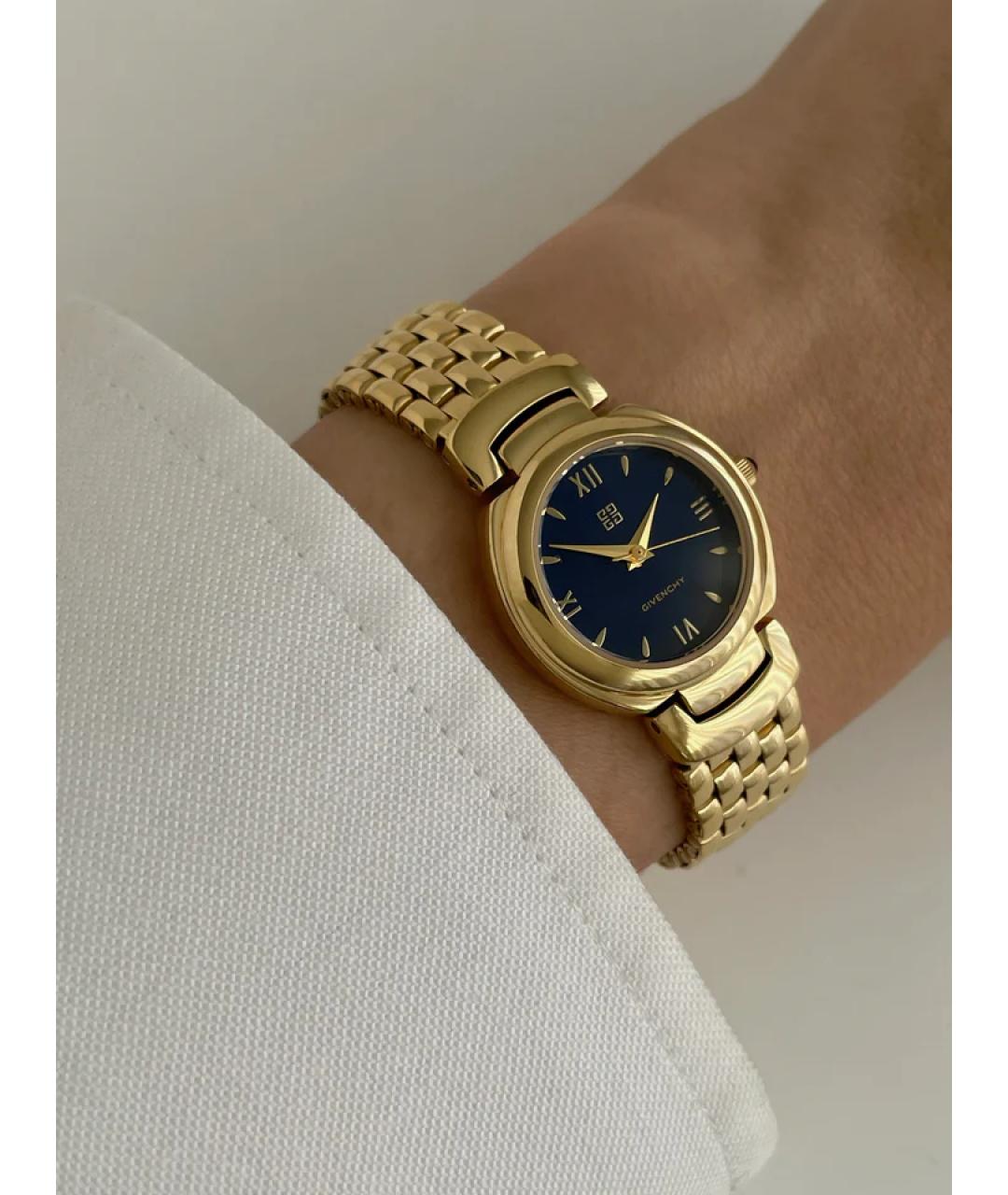 GIVENCHY Золотые позолоченные часы, фото 3