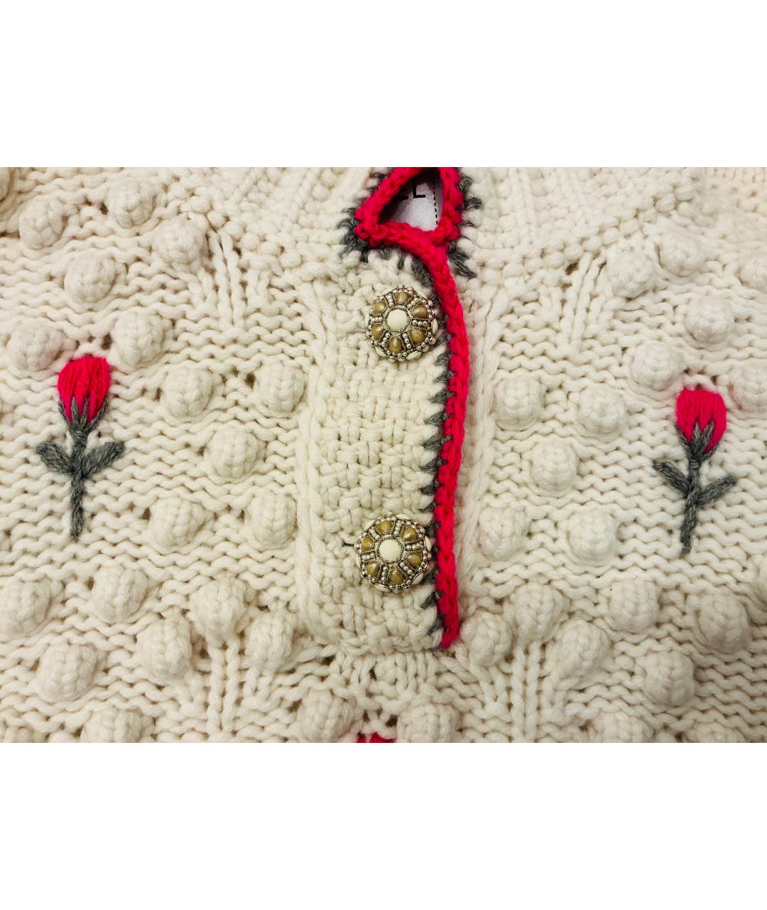 CHANEL Бежевый кашемировый джемпер / свитер, фото 4