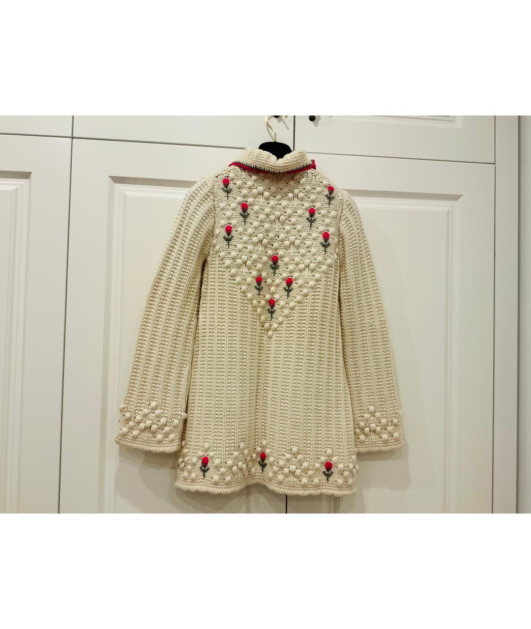 CHANEL Бежевый кашемировый джемпер / свитер, фото 2