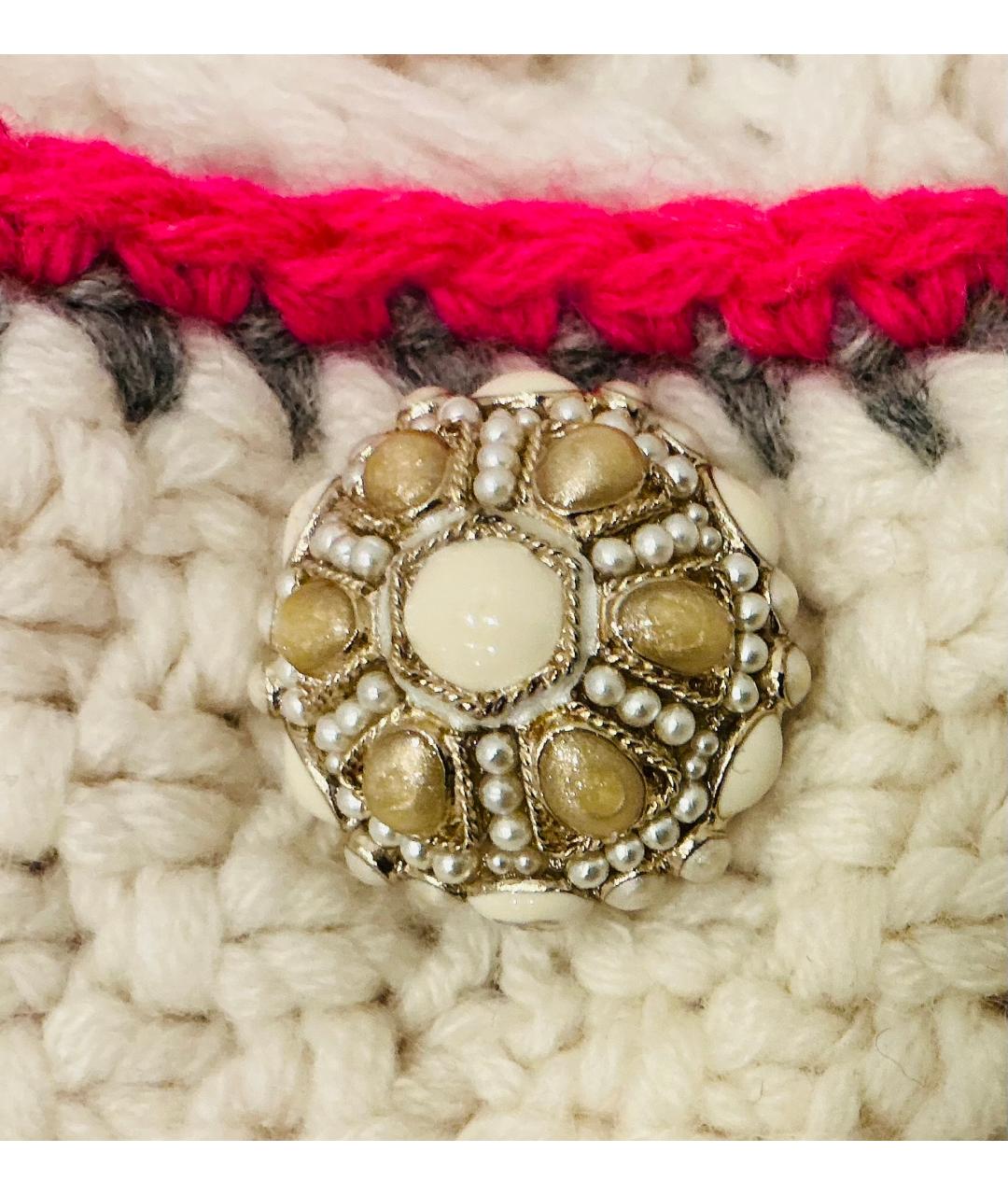 CHANEL Бежевый кашемировый джемпер / свитер, фото 6