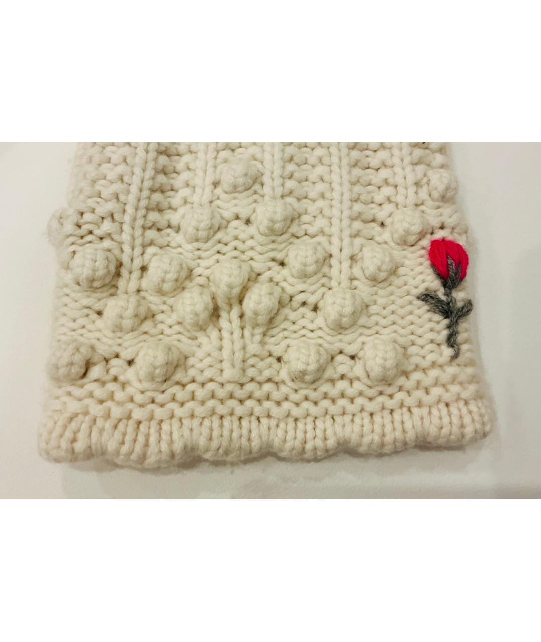 CHANEL Бежевый кашемировый джемпер / свитер, фото 8