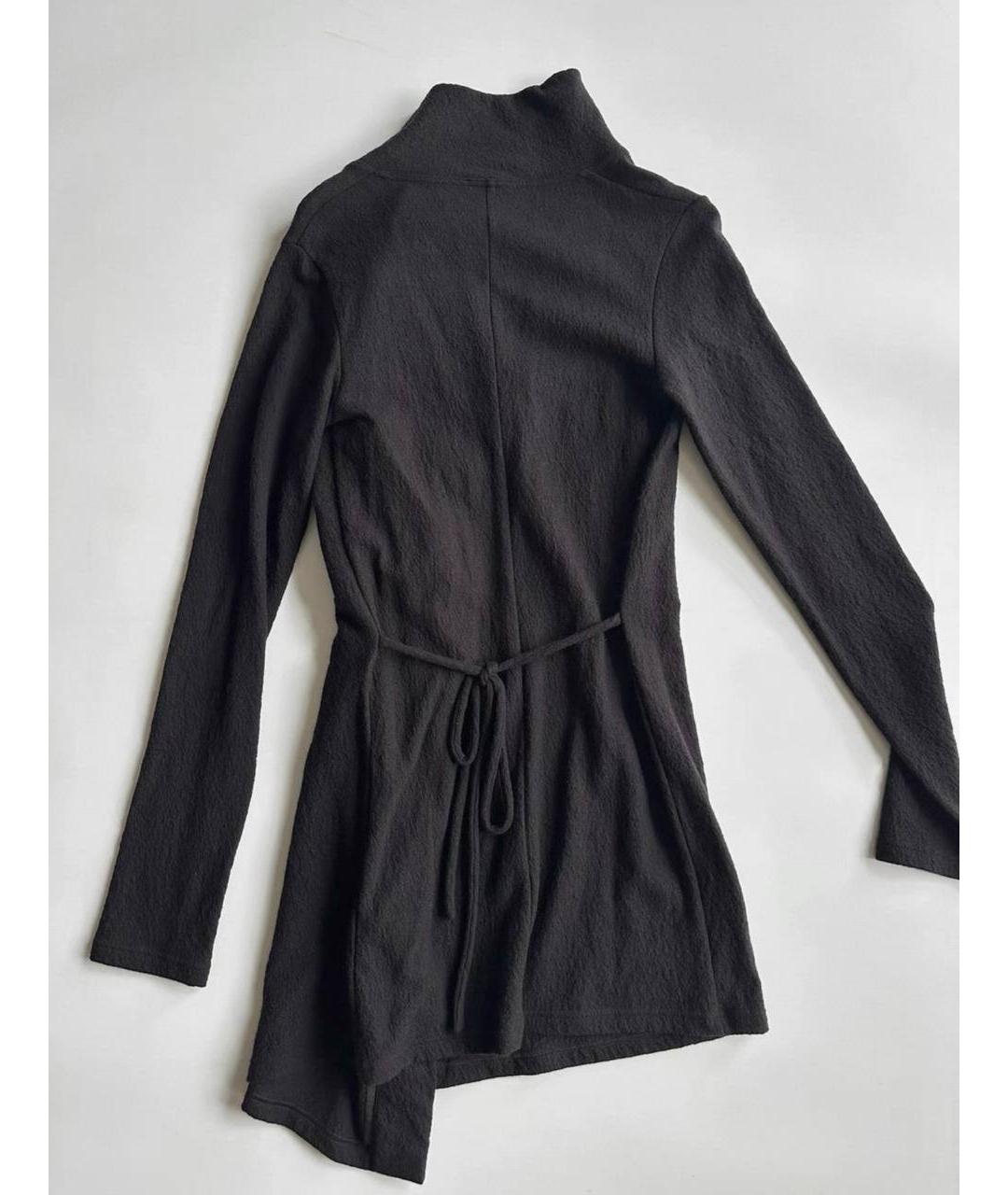 ANN DEMEULEMEESTER Черное пальто, фото 3