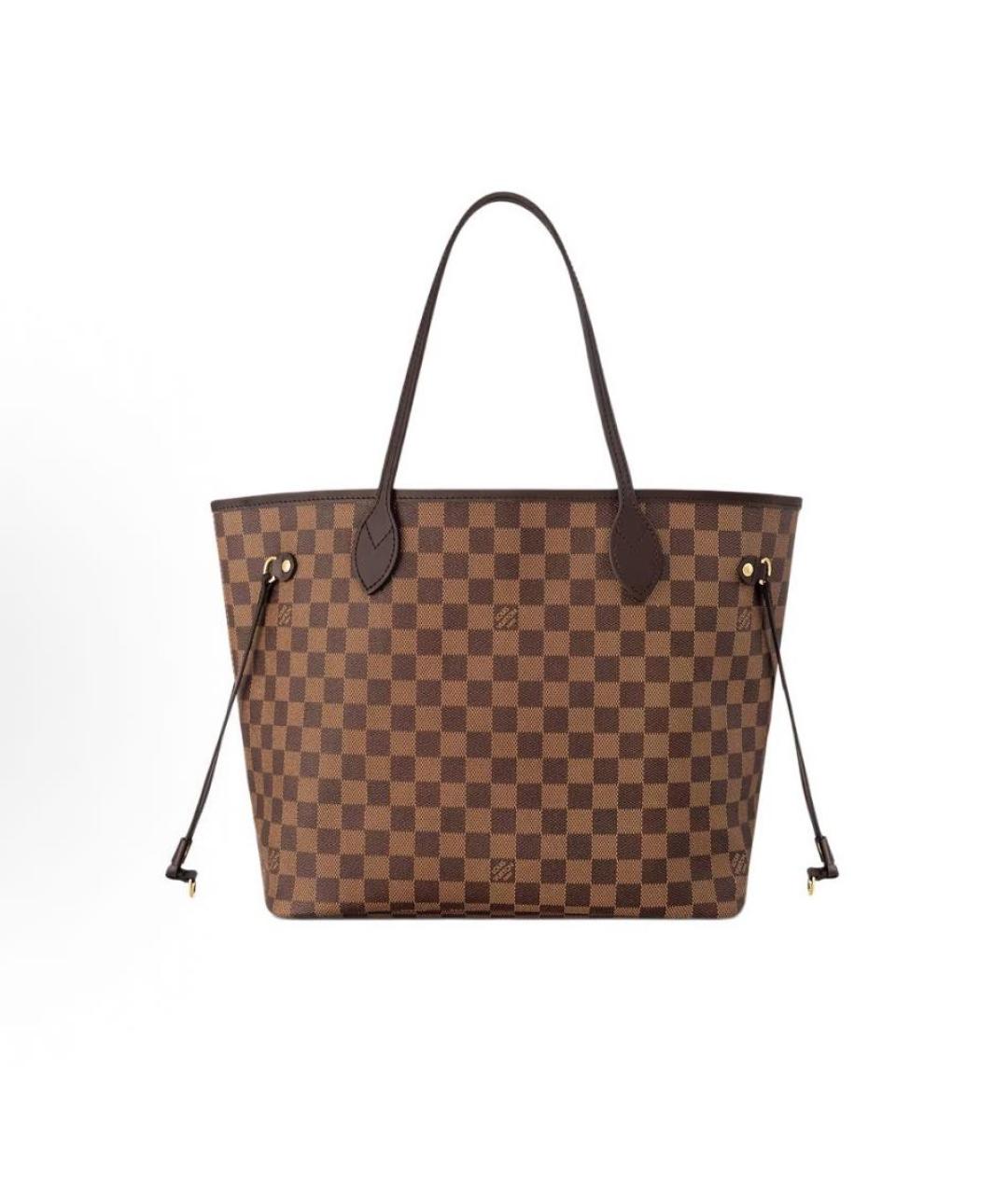 LOUIS VUITTON Коричневая сумка с короткими ручками, фото 6