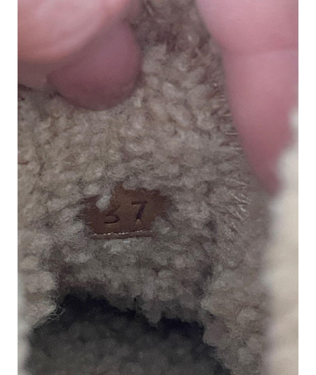 GUCCI Коричневые кожаные полусапоги, фото 5