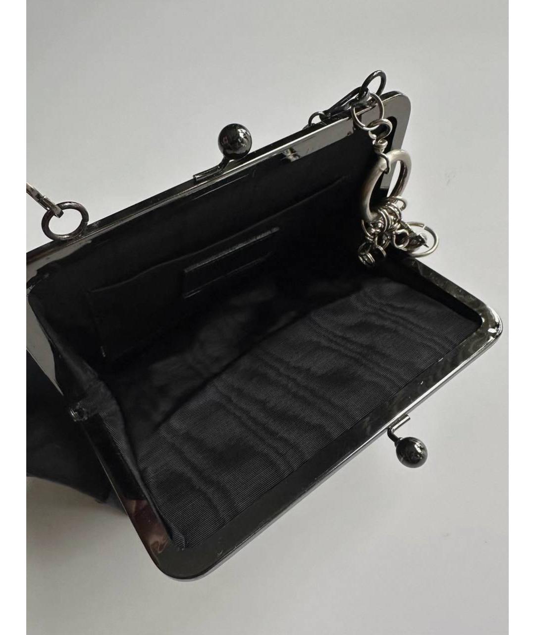 JEAN PAUL GAULTIER Черный кожаный рюкзак, фото 4