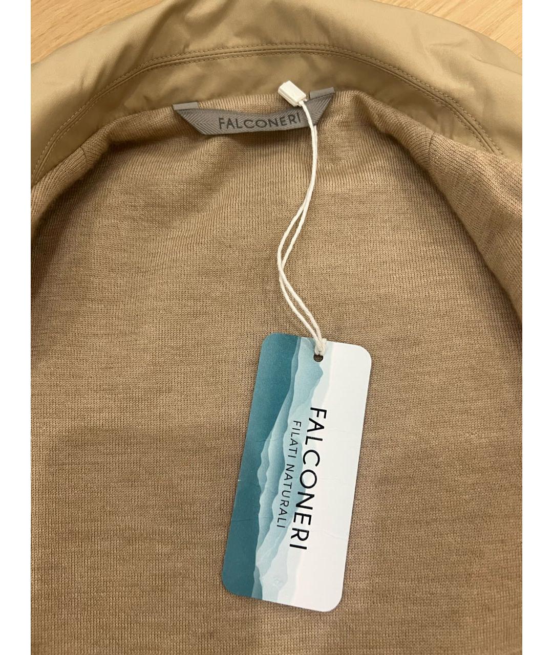 FALCONERI Бежевая кашемировая куртка, фото 3