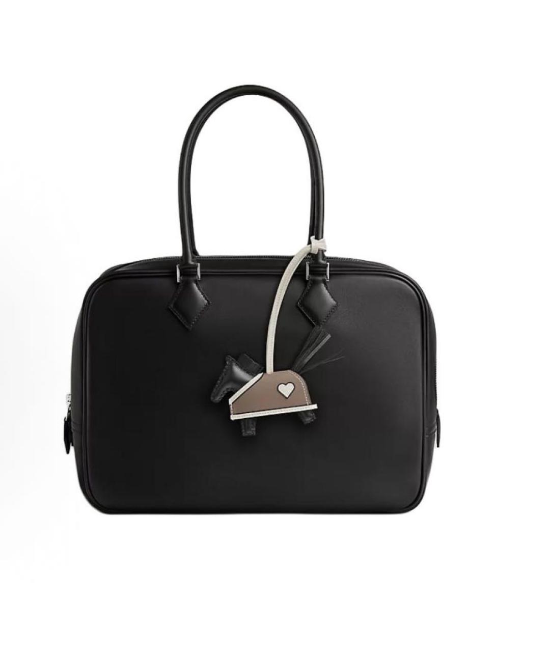 HERMES Черный брелок, фото 3