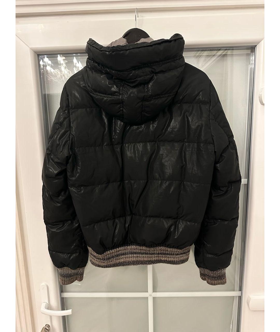 DOLCE&GABBANA Черный шерстяной пуховик, фото 2