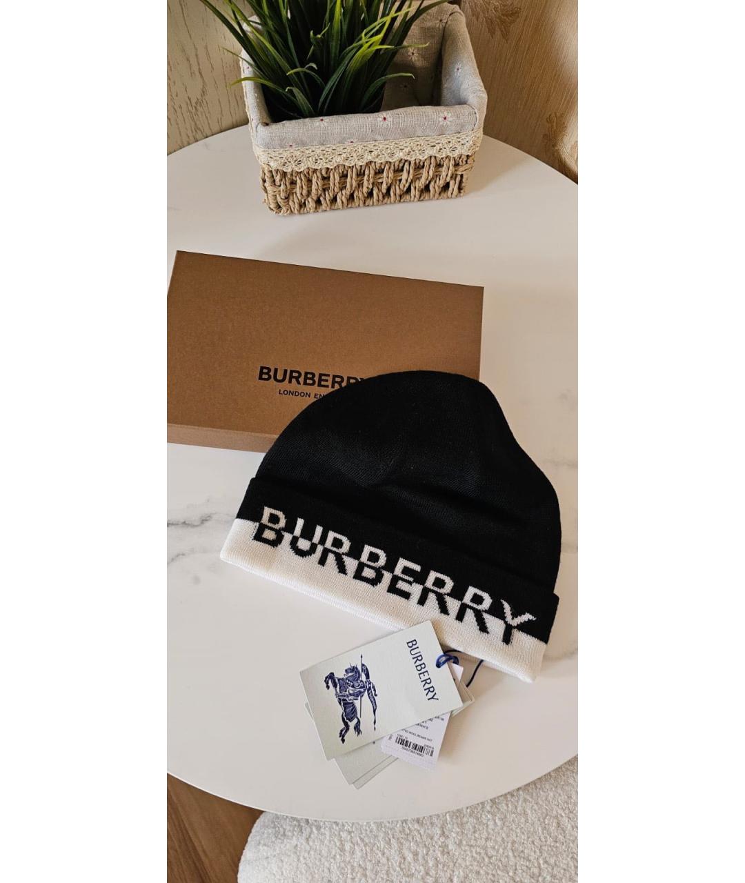 BURBERRY Мульти шапка, фото 2