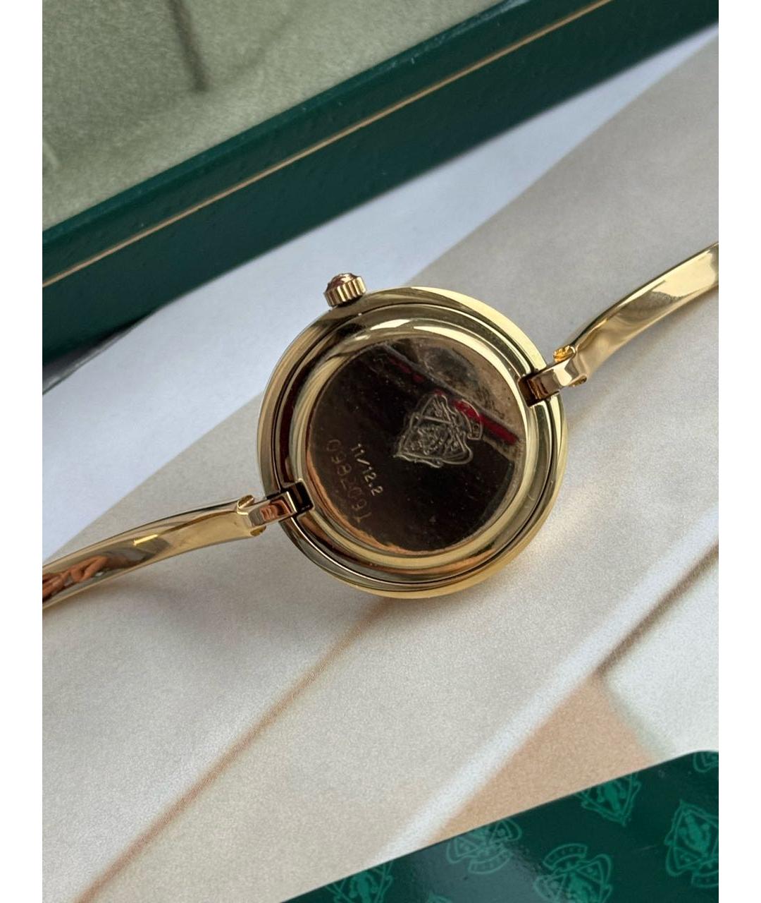 GUCCI Золотые позолоченные часы, фото 7