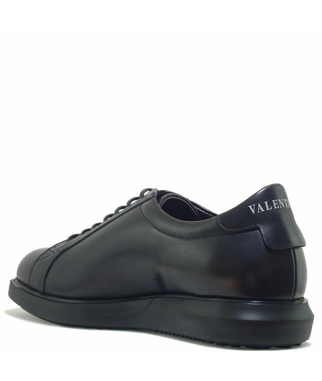 VALENTINO Черные кожаные туфли, фото 5