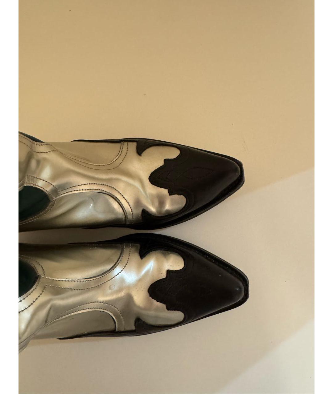 EMPORIO ARMANI Мульти кожаные сапоги, фото 3