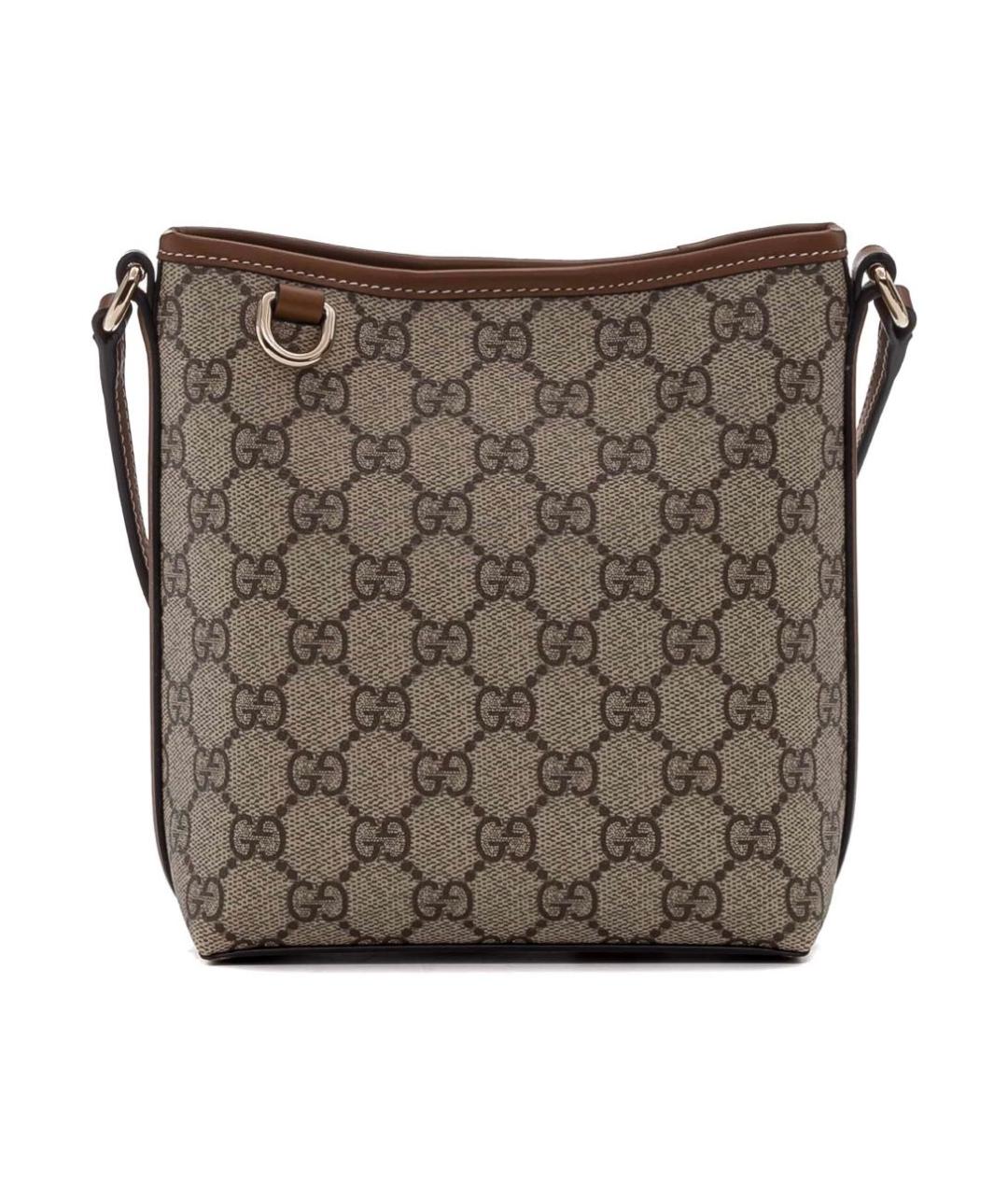 GUCCI Коричневая сумка через плечо, фото 5