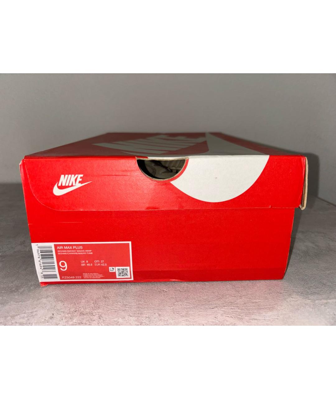 NIKE Бежевые низкие кроссовки / кеды, фото 6