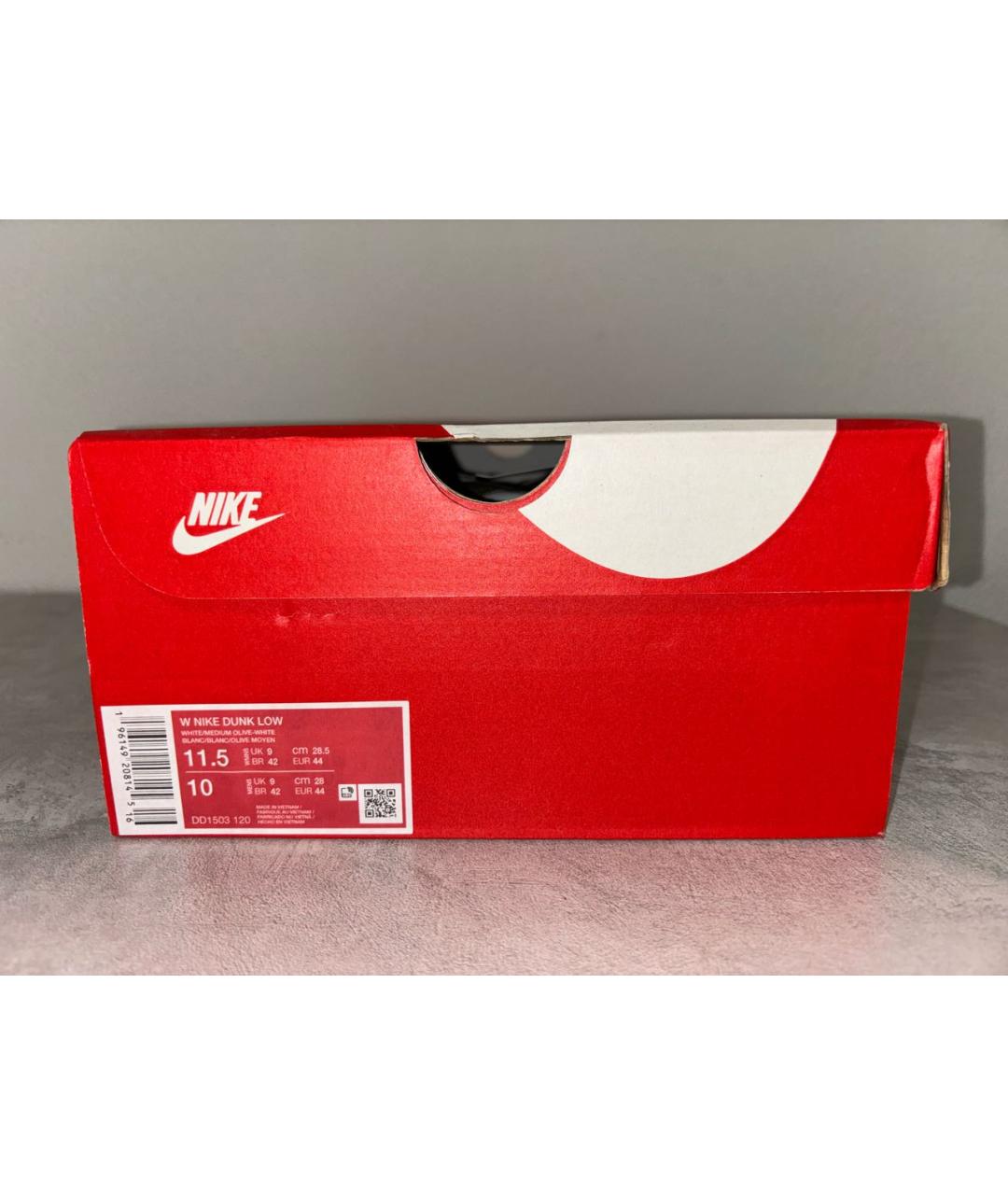 NIKE Мульти кожаные низкие кроссовки / кеды, фото 2