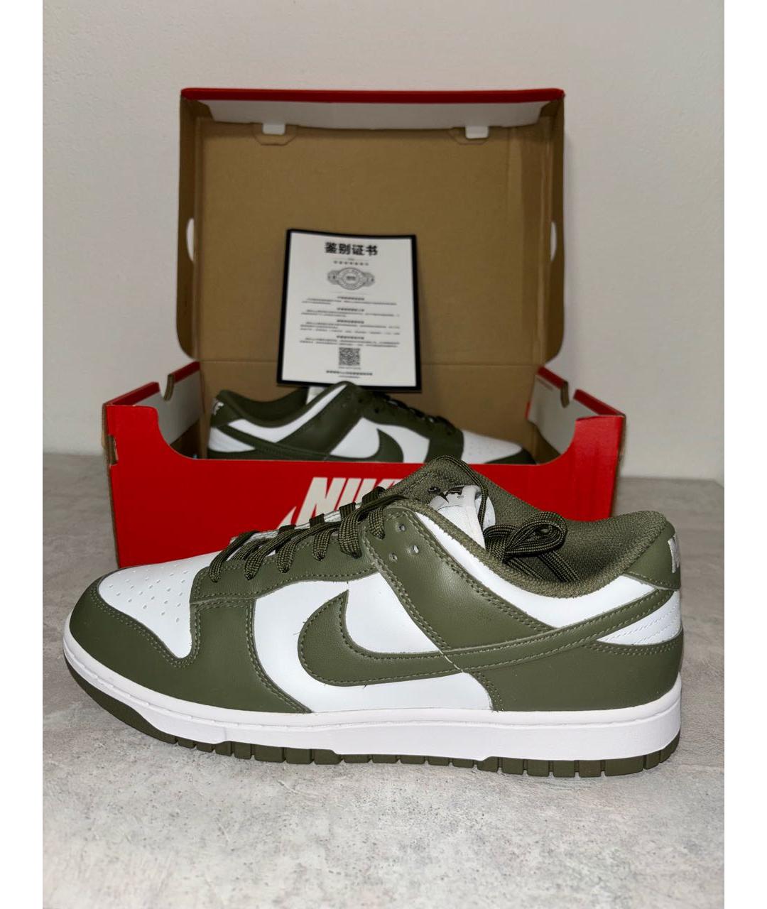 NIKE Мульти кожаные низкие кроссовки / кеды, фото 7