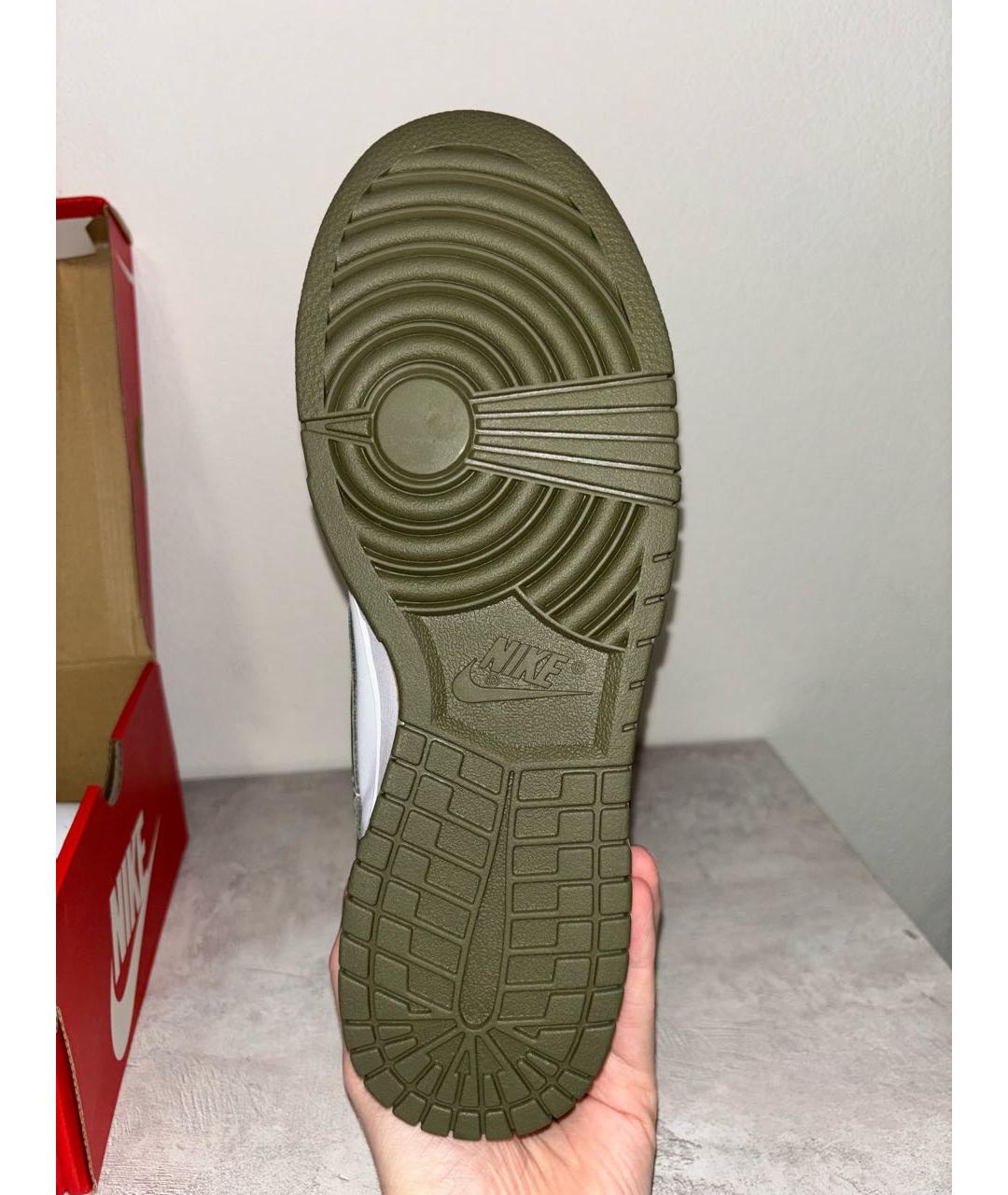 NIKE Мульти кожаные низкие кроссовки / кеды, фото 4