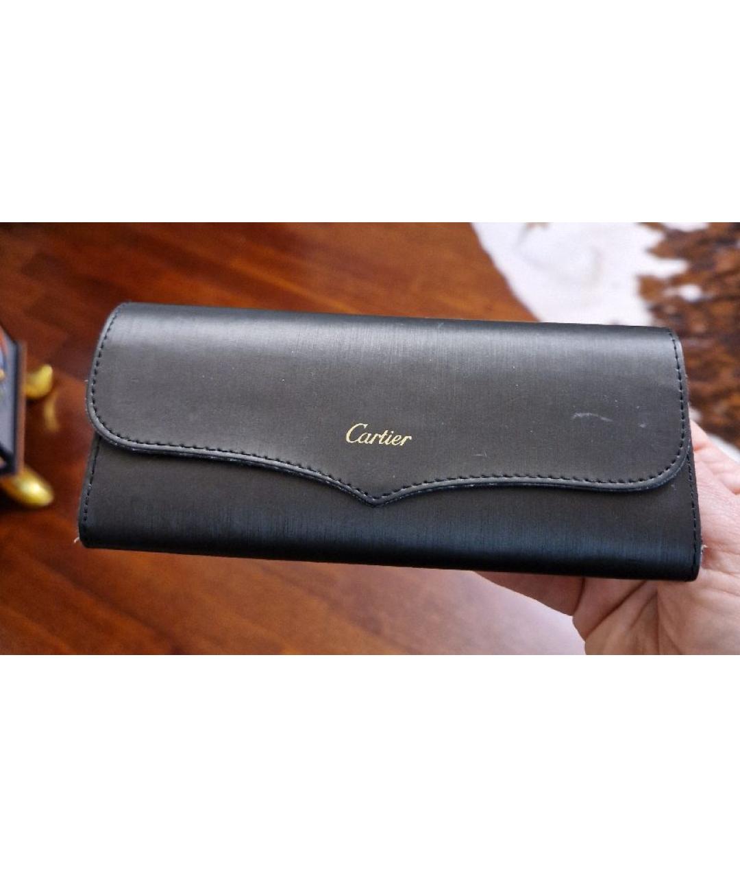 CARTIER Коричневые пластиковые солнцезащитные очки, фото 8