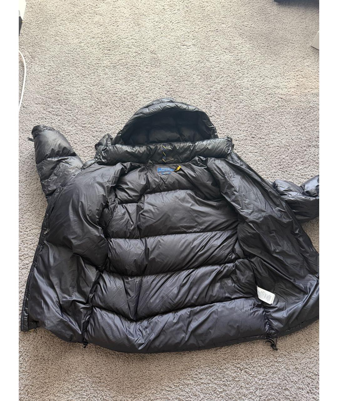 POLO RALPH LAUREN Черная полиамидовая куртка, фото 3