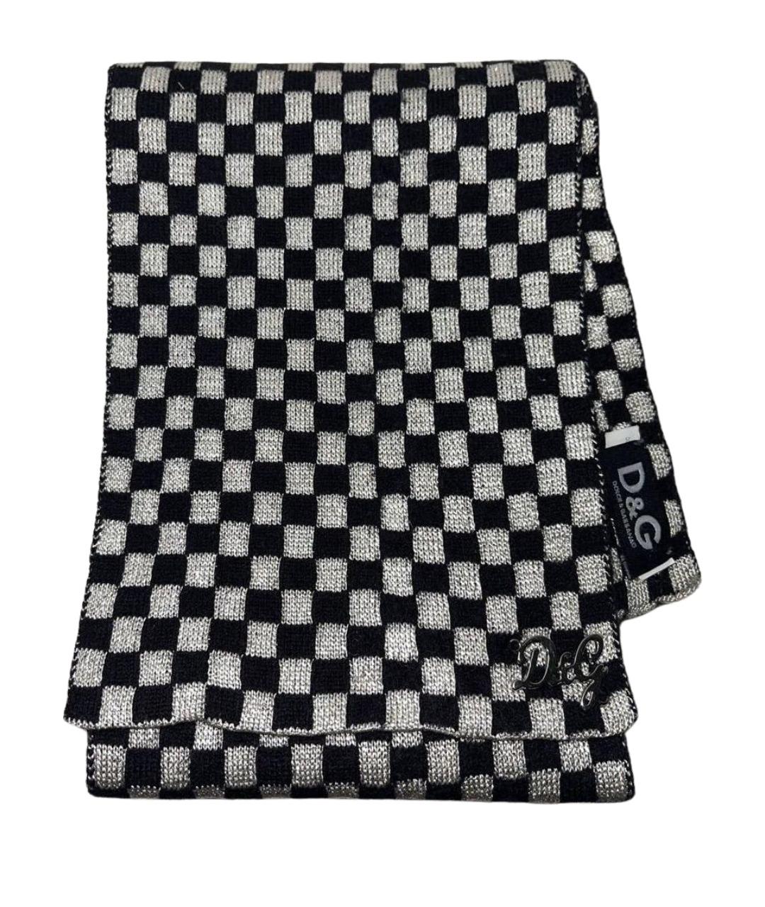 DOLCE&GABBANA Мульти хлопковый шарф, фото 1