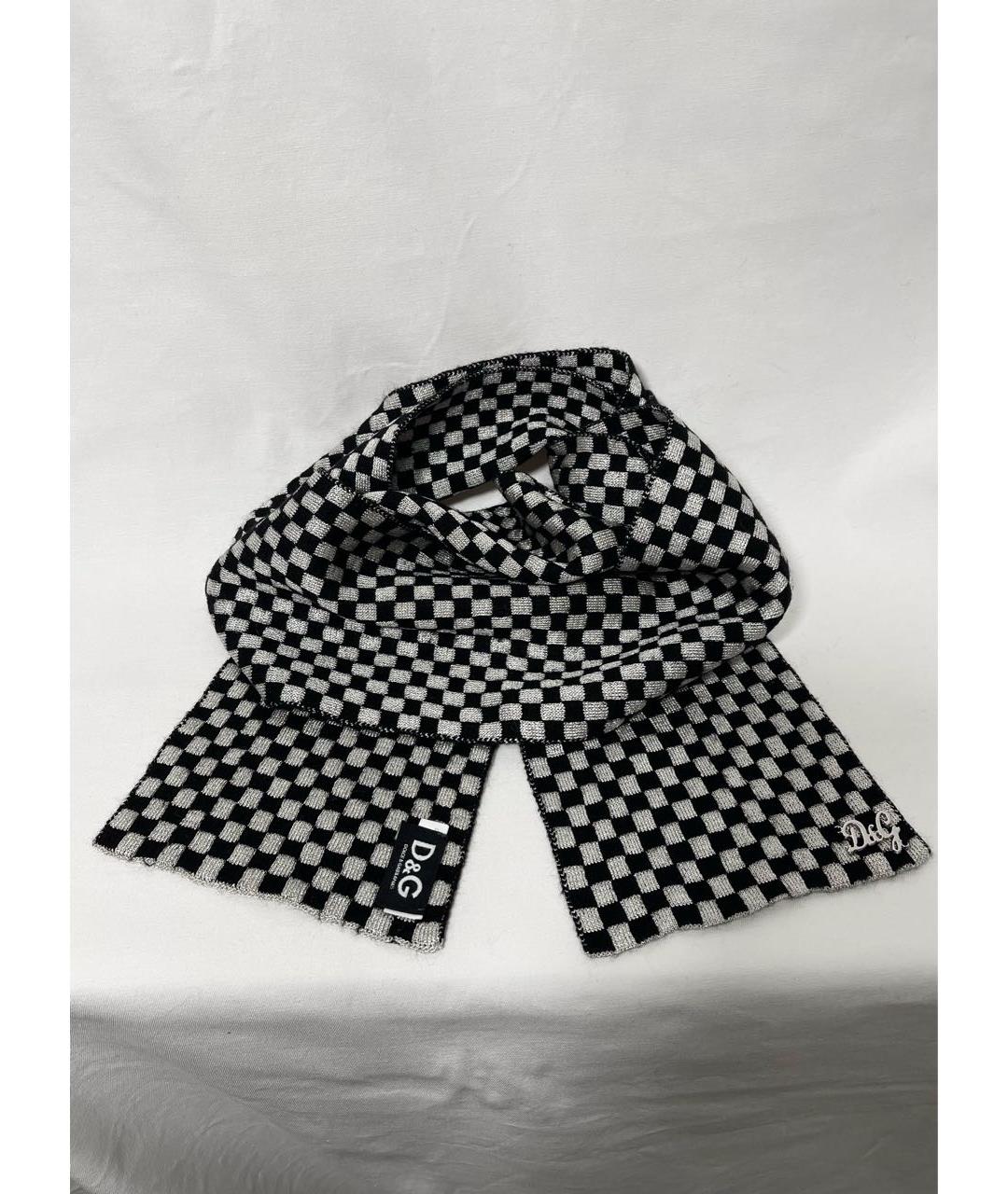 DOLCE&GABBANA Мульти хлопковый шарф, фото 2