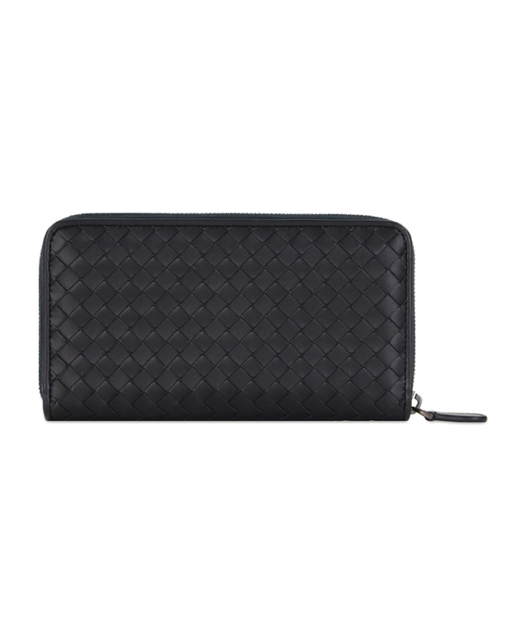 BOTTEGA VENETA Черный кошелек, фото 2