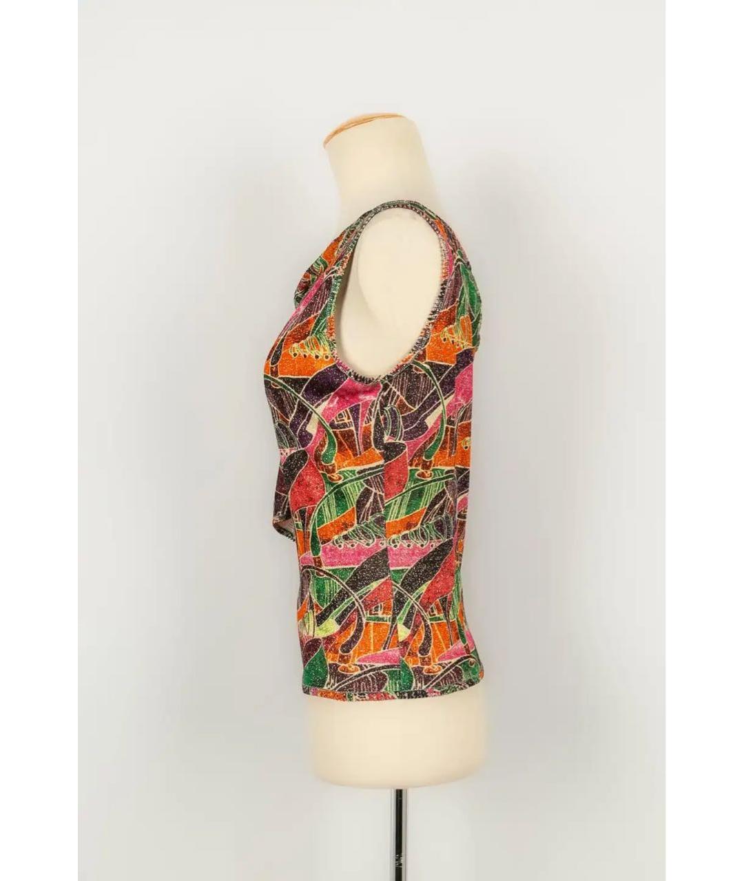 JOHN GALLIANO Мульти вискозная блузы, фото 3
