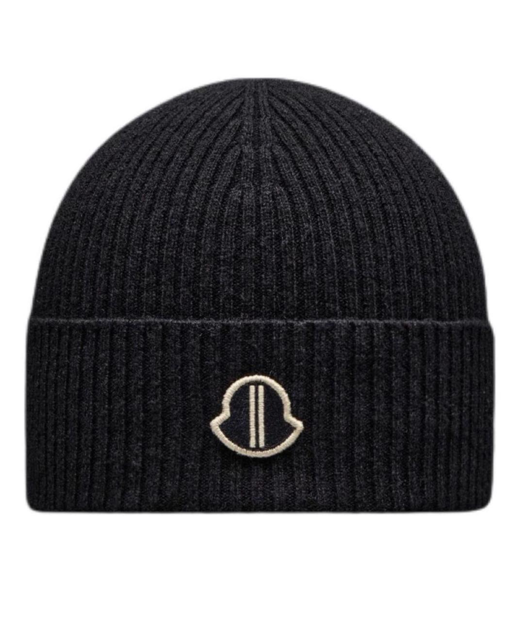 RICK OWENS Черная шерстяная шапка, фото 6