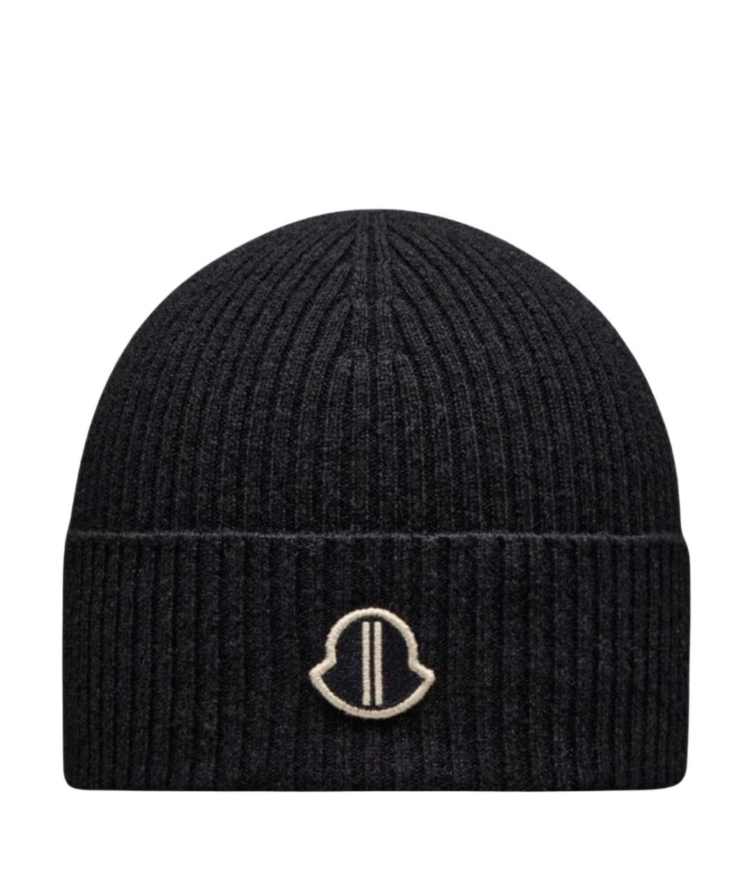 RICK OWENS Черная шерстяная шапка, фото 1