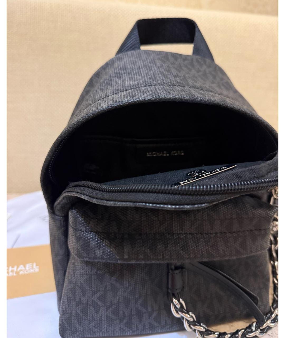 MICHAEL KORS Серый рюкзак, фото 4