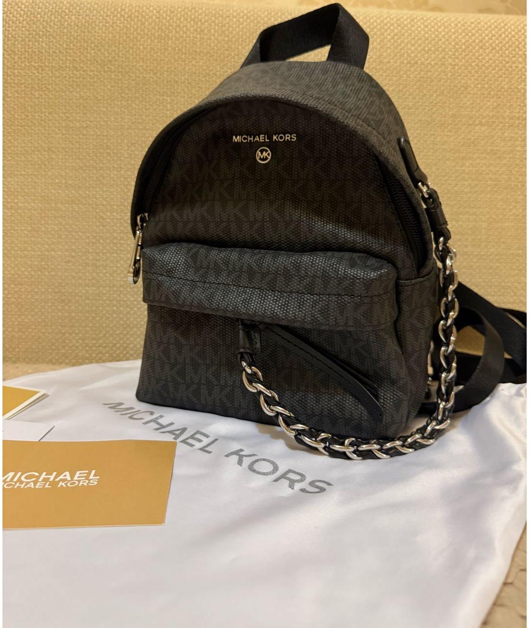 MICHAEL KORS Серый рюкзак, фото 5