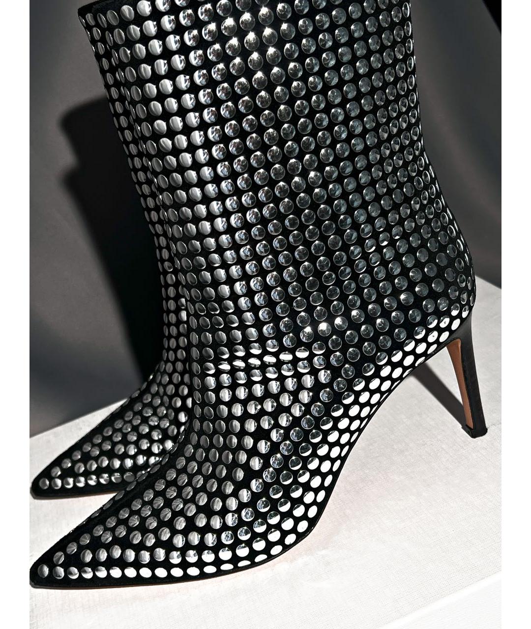 IRO Серебряные кожаные ботильоны, фото 2