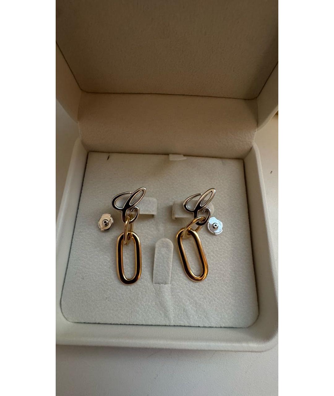 CHOPARD Белые серьги из розового золота, фото 2