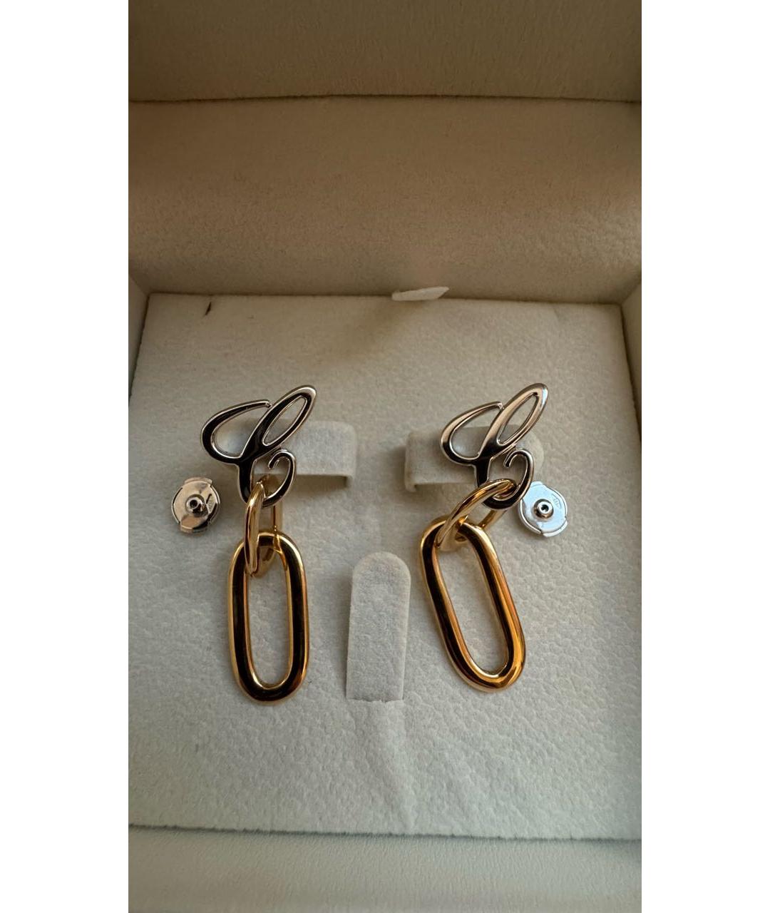 CHOPARD Белые серьги из розового золота, фото 5