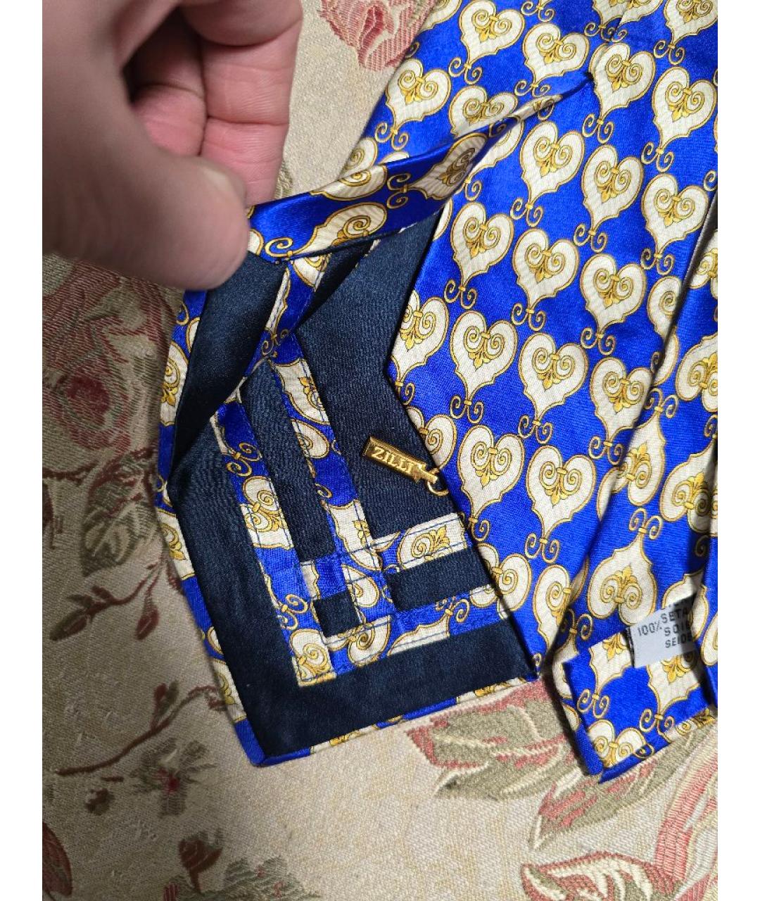 ZILLI Мульти шелковый галстук, фото 4