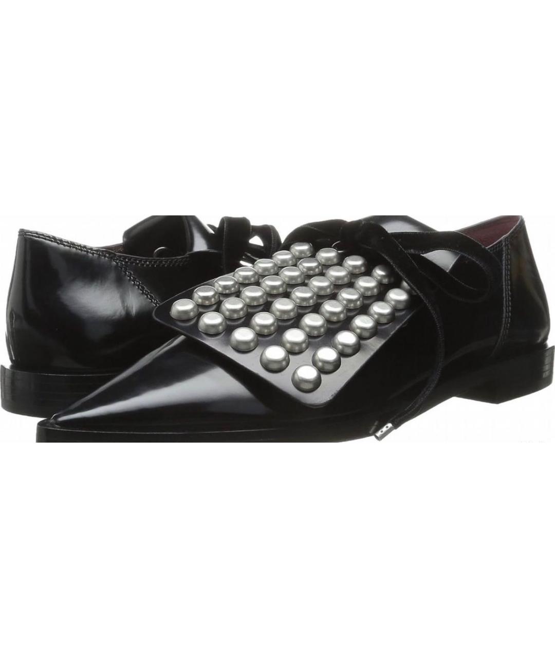 MARC BY MARC JACOBS Черные брогги и оксфорды из лакированной кожи, фото 2