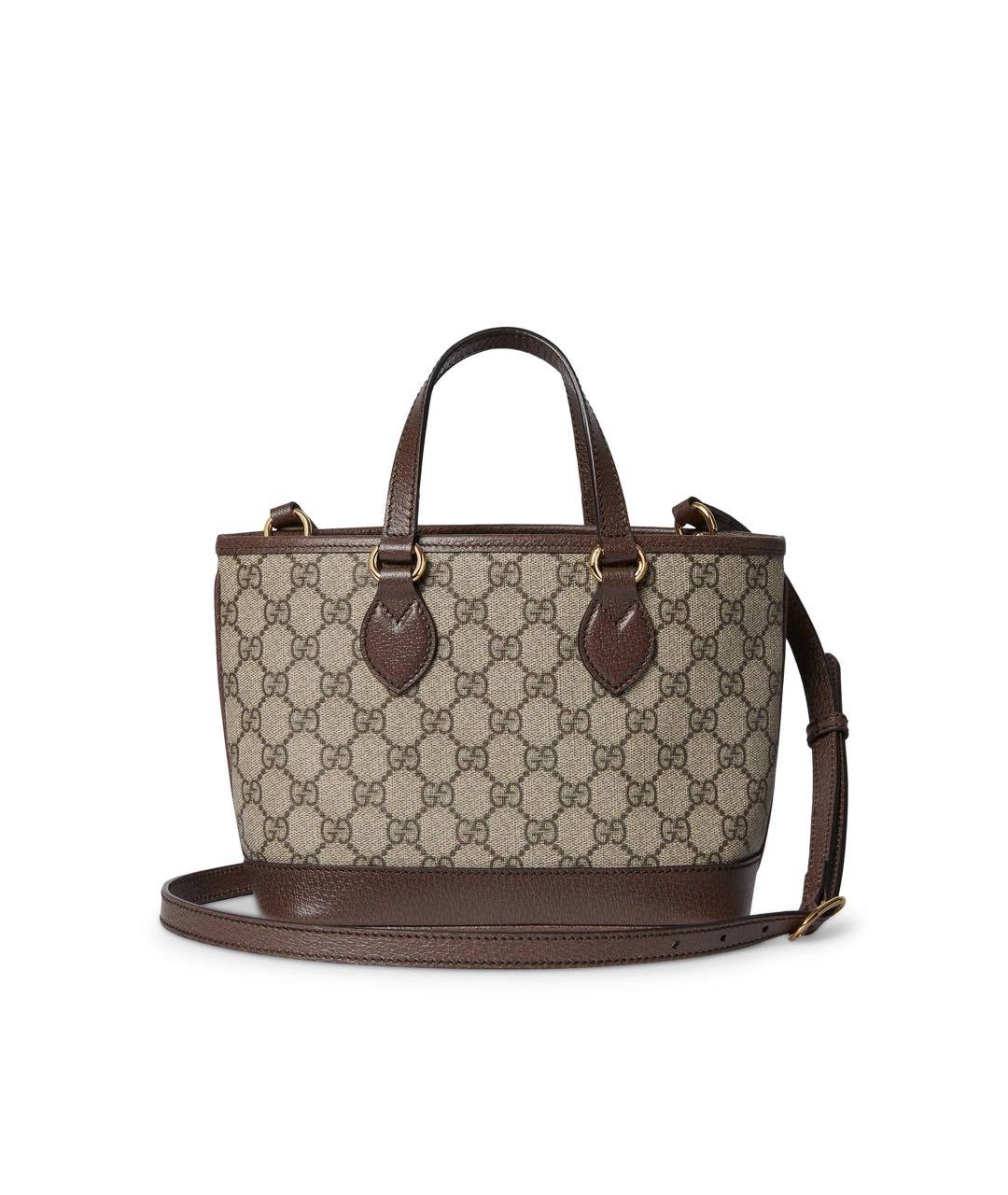 GUCCI Бежевая сумка тоут, фото 3