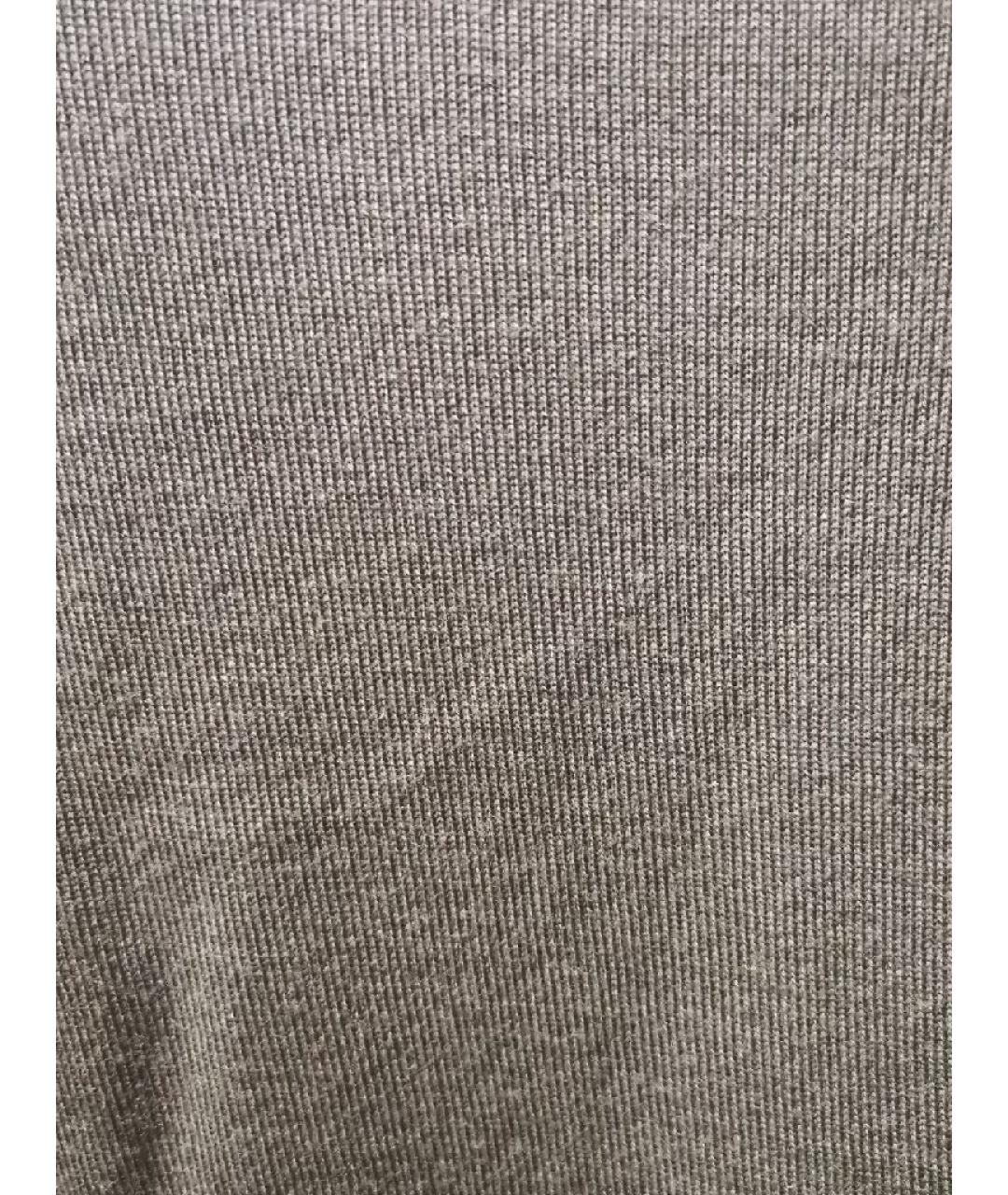 CANALI Коричневый шерстяной джемпер / свитер, фото 5