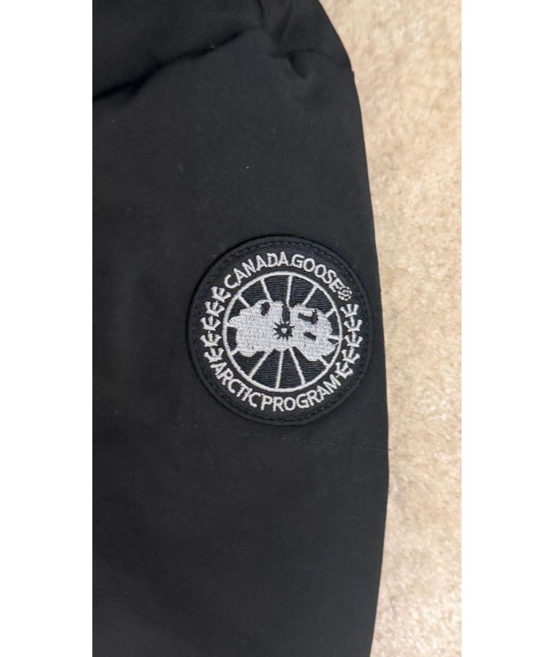 CANADA GOOSE Черный пуховик, фото 4