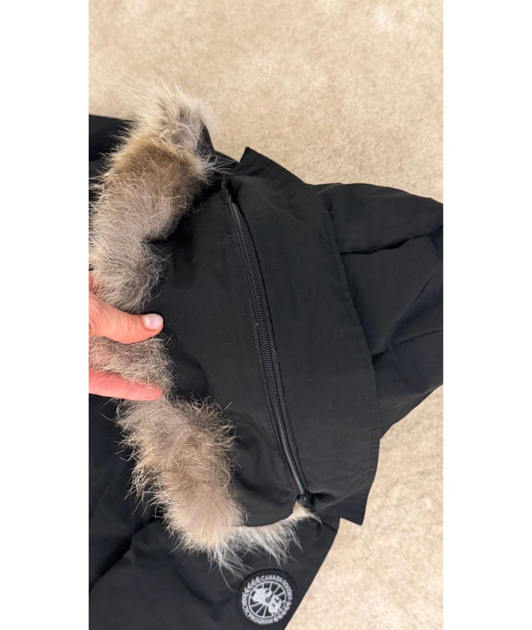 CANADA GOOSE Черный пуховик, фото 6