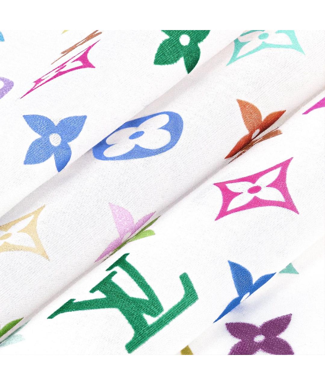 LOUIS VUITTON Мульти шелковый платок, фото 3