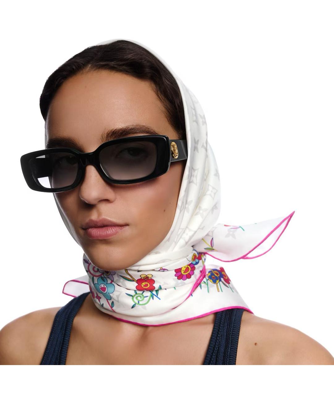 LOUIS VUITTON Мульти шелковый платок, фото 6