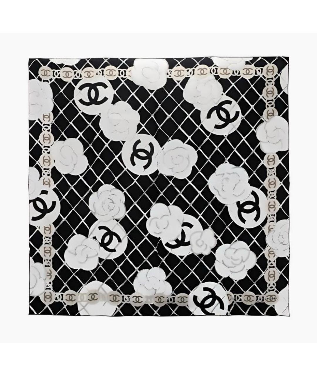 CHANEL Мульти шелковый платок, фото 4