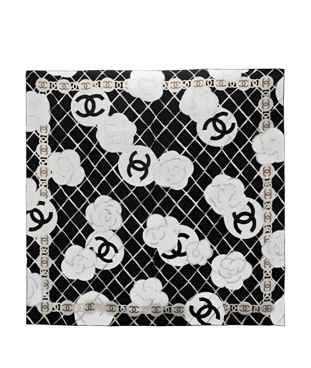 CHANEL Мульти шелковый платок, фото 1