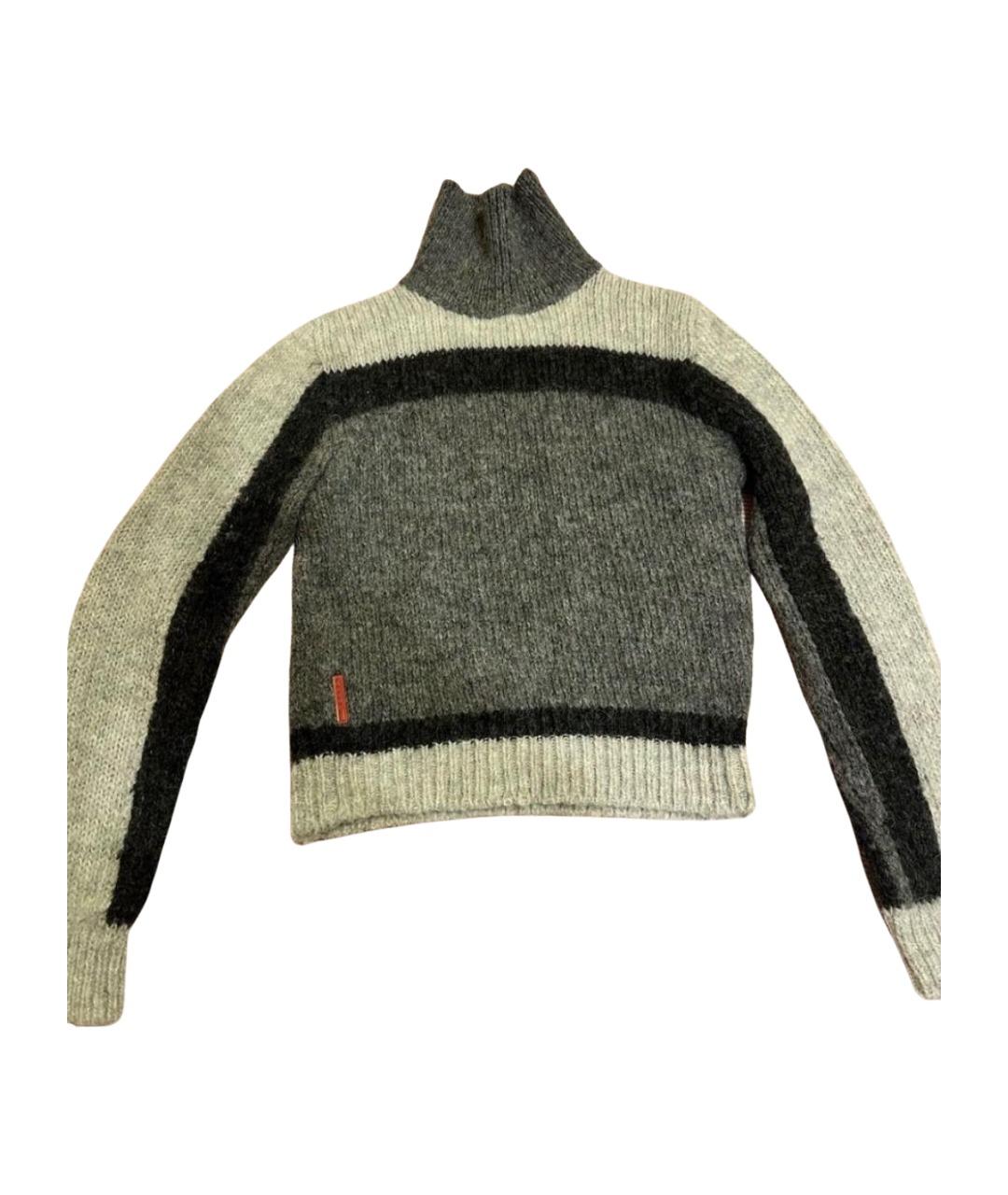 PRADA Мульти шерстяной джемпер / свитер, фото 1