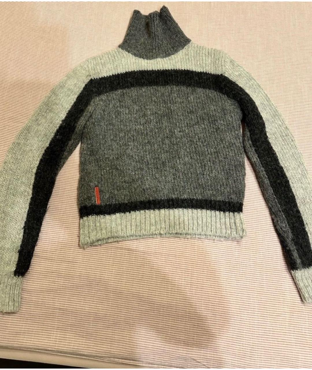 PRADA Мульти шерстяной джемпер / свитер, фото 5